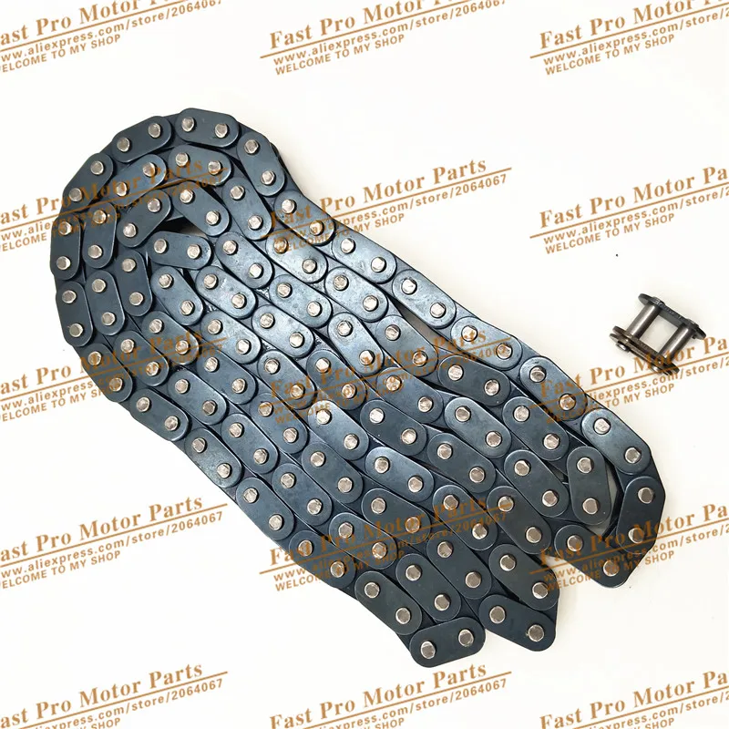 

T8F 136 звеньев цепи 74T 35 мм задние колеса для 43cc 49cc Minimoto мопед скутеры 2 тактный двигатель карманный велосипед мини Quad ATV