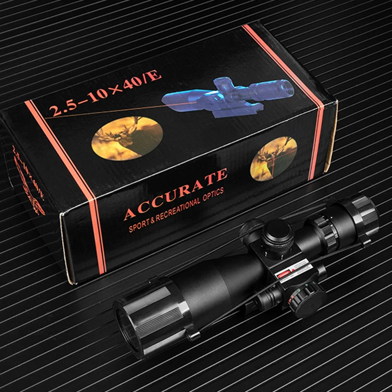 

Diana 2.5 -10X40 Riflescope Red / Green Illuminated Tactical with Laser Scope Hunting Optics Air Gun Scope Sight