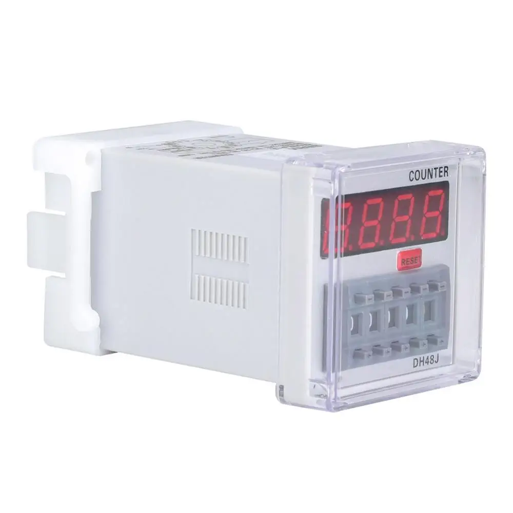 DH48J A 24V/220V 11 Pin код свяжитесь/Сенсор сигнала Вход цифровой счетчик РЕЛЕ