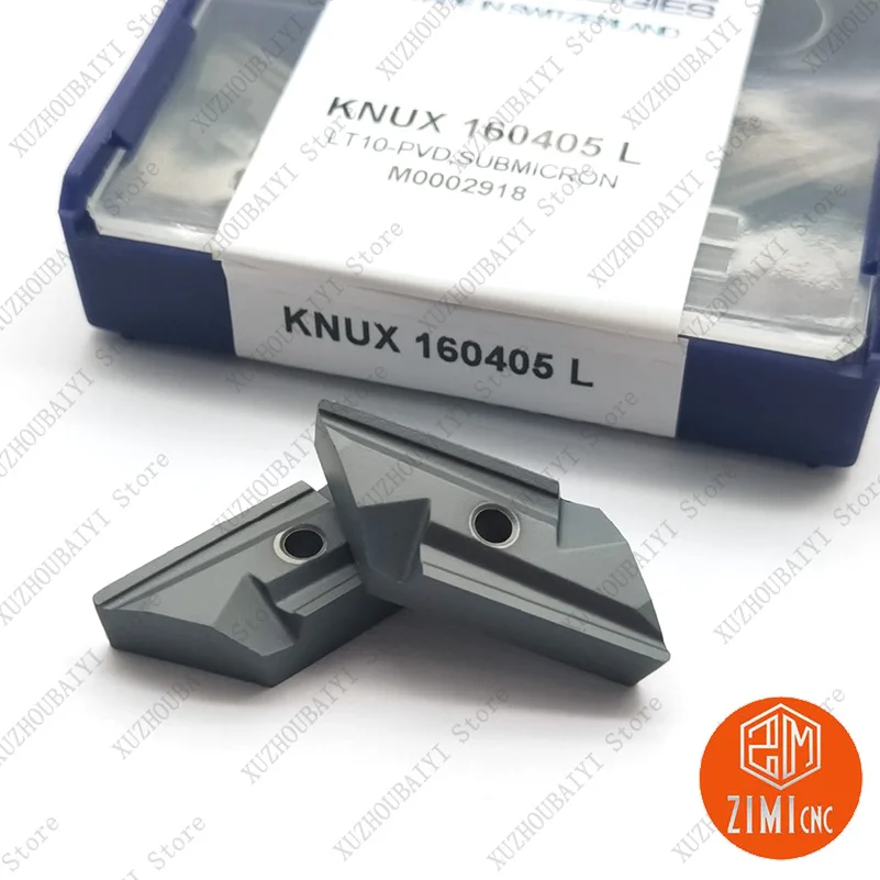 10 шт. KNUX 160405L/KNUX 160405R карбидные фрезерные Вставки токарный инструмент вставка фрезерный нож вставка оснастка ЧПУ металлический токарный станок инструмент