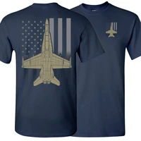 creative design american flag fa 18 super hornet attack aircraft t shirt summer cotton short sleeve o neck mens t shirt new