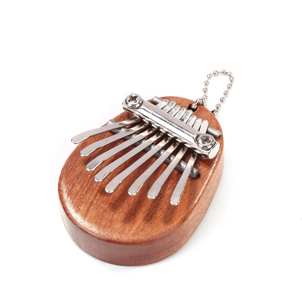 Миниатюрный ударный музыкальный инструмент Kalimba с 8 клавишами фортепиано из