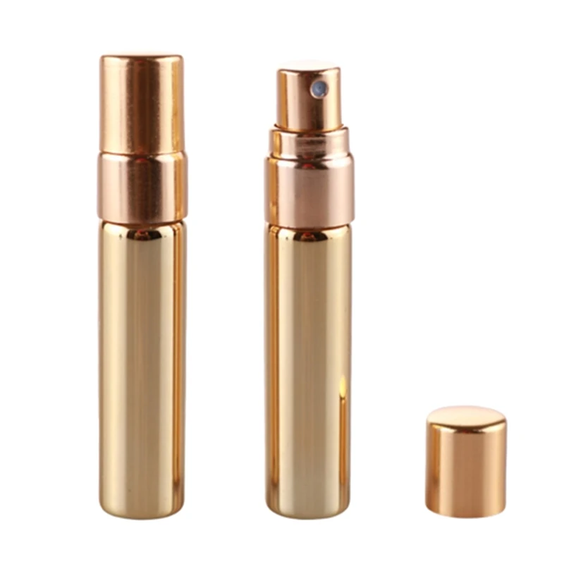 Новый 5 мл портативный мини многоразовый парфюм Алюминиевый распылитель бутылка