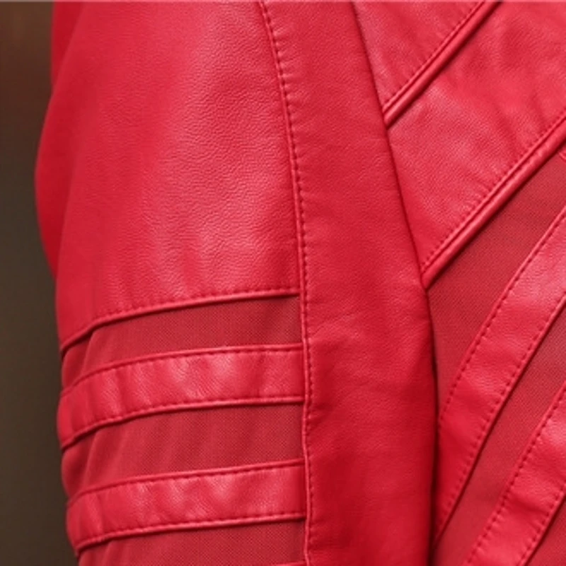 2020 новая Корейская Весенняя осенняя куртка из искусственной кожи женская