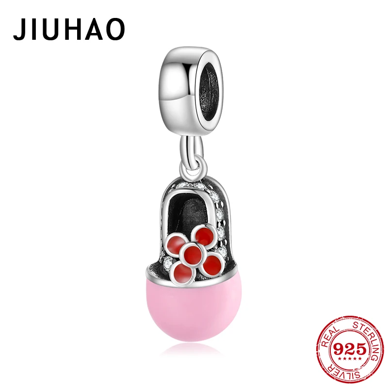 Лидер продаж Обувь для девочек из стерлингового серебра 925 пробы с красными