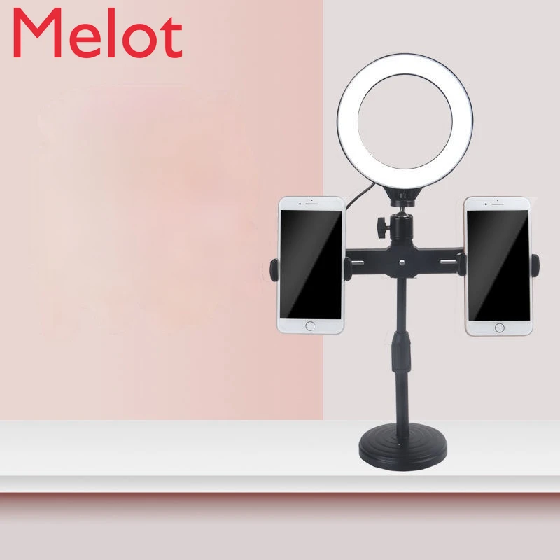 

Luxury High-End Desktop Desktop Phone Holder Multi-Function TV Watching Photography Live Streaming Fill Light Bracket