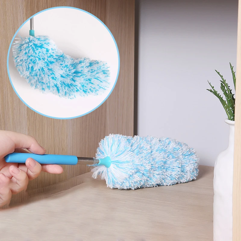 Stretchable Soft Microfiber Duster Brush Dust Cleaner Static Anti Dusting Brush Home Air-condition Car Furniture Cleaning