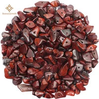 irregular freeform natural chip gravel beads red tiger eye stone beads for jewelry making diy bracelet