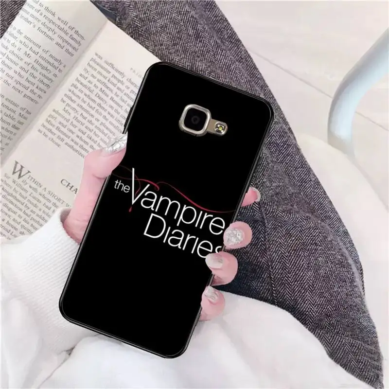 

BLACK TPU0 The Vampire Diaries Phone Case For Samsung A 9 10 20 30 40 M20 S 30 31 J5(2015) J5prime 6 7 Plus
