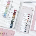 1 @ # новый цвет, самоклеящийся блокнот для записей, Стикеры для записей, Стикеры для записей, бумажные офисные и школьные принадлежности