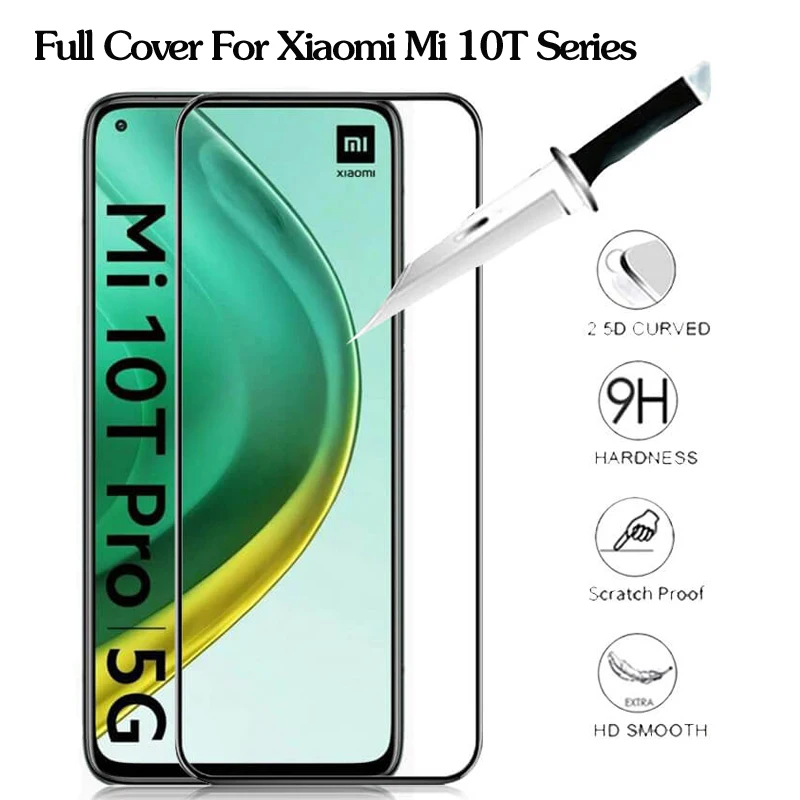 

Tempered Protective Glass For Xiamoi Mi10t Safety Screen protector Armor For Xiaomi Mi 10t Pro 10 t lite Film 10tPro 10tlite 5G