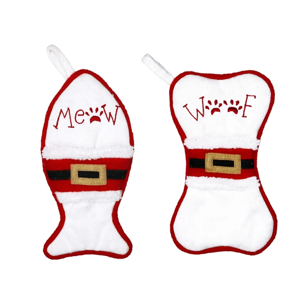 Подарок на Новый год сумка Рождественский чулок Ноэль рождественские украшения