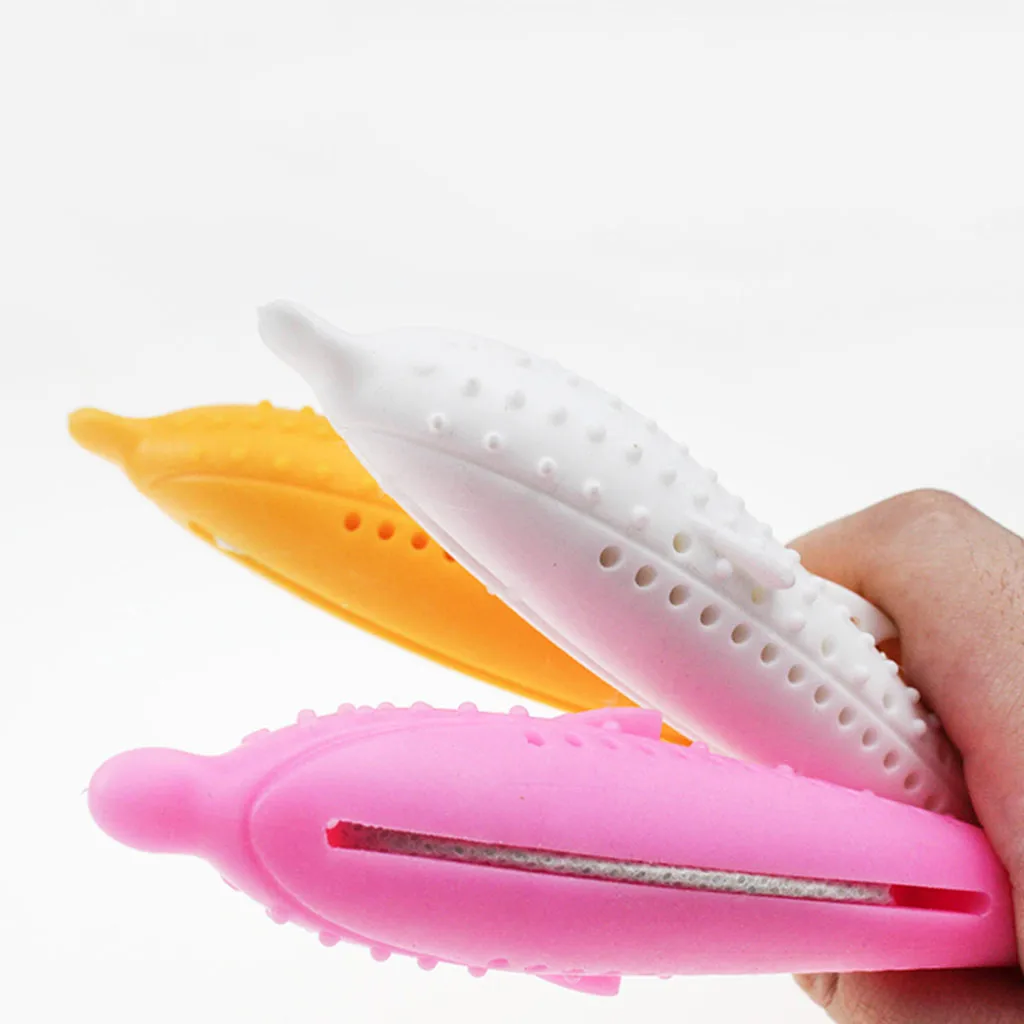 Мягкая силиконовая мята рыба кошка игрушка для домашнего питомца грызунок с