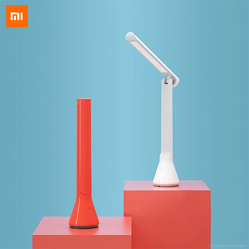 Xiaomi Mijia YEELIGHT Yeelight Складная заряжаемая настольная лампа светодиодный портативный стол для обучения стол в общежитие освещения