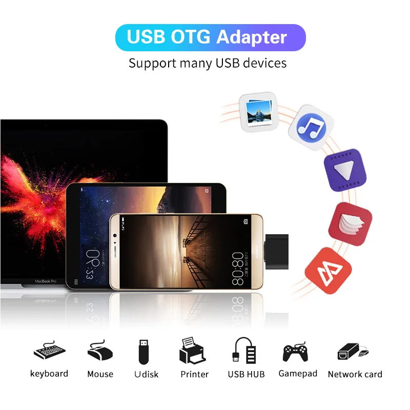 адаптер fonken otg type c на usb 20 micro usb адаптер дл