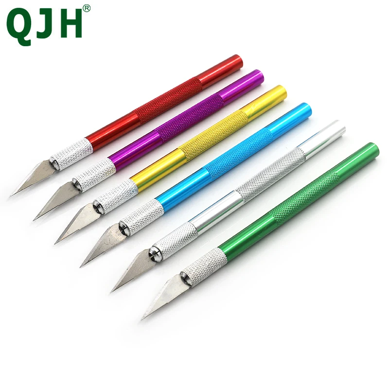 Режущий нож с 5 лезвиями Запасной инструмент режущий для резки кожи скульптура