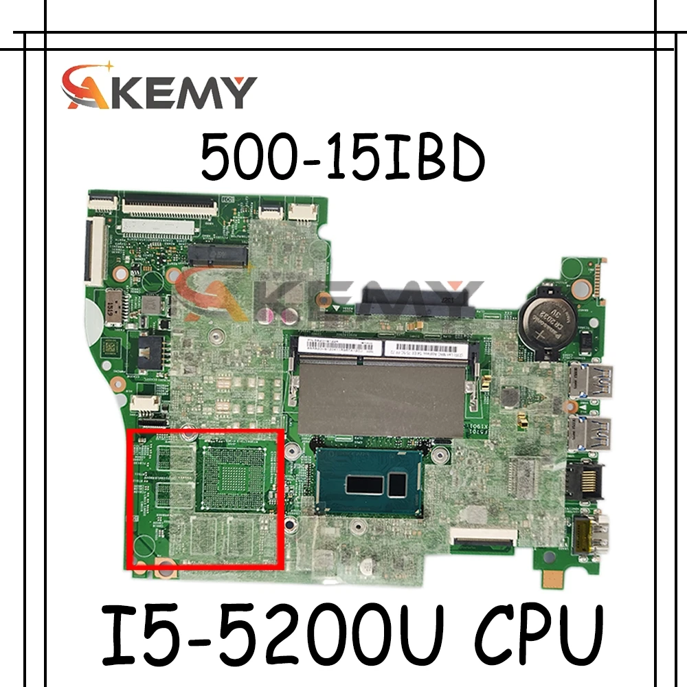 

LT41 MB 14217-1M лаптоп материнская плата для ноутбука Lenovo YOGA 500-15IBD FLEX3-1570 (15 дюймов) оригинальная материнская плата I5-5200U GM