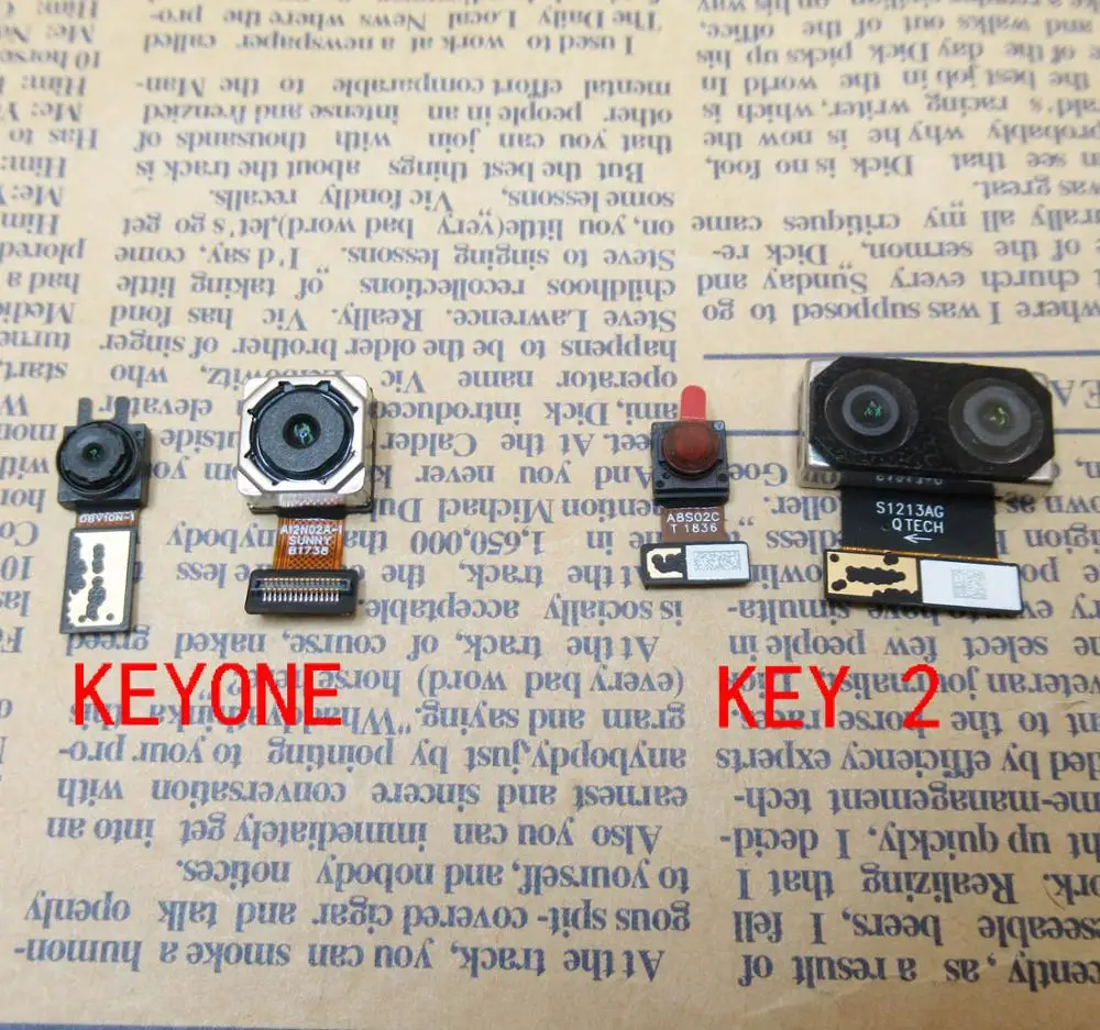 

For BlackBerry Key 2 OEM Rear Camera+Facing Camera Replacement Part Replacement for BlackBerry Key 2 LE Key 1