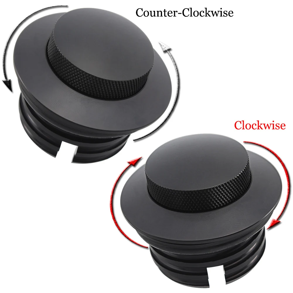 Крышка для топливного бака мотоцикла выдвижная Harley R &amp L боковая большая двойная