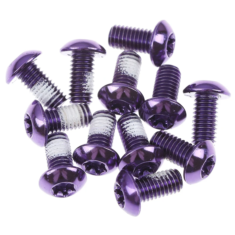 12 шт. велосипедные тормозные винты для дисков сплав сталь болт ротор Велоспорт