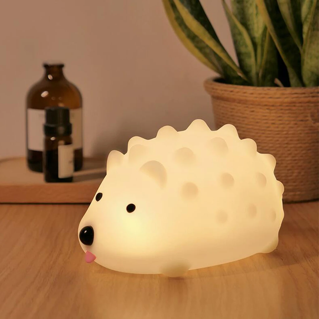 

Домашний светодиодный ночник «Ежик» для детей, приглушаемый перезаряжаемый светильник для спальни