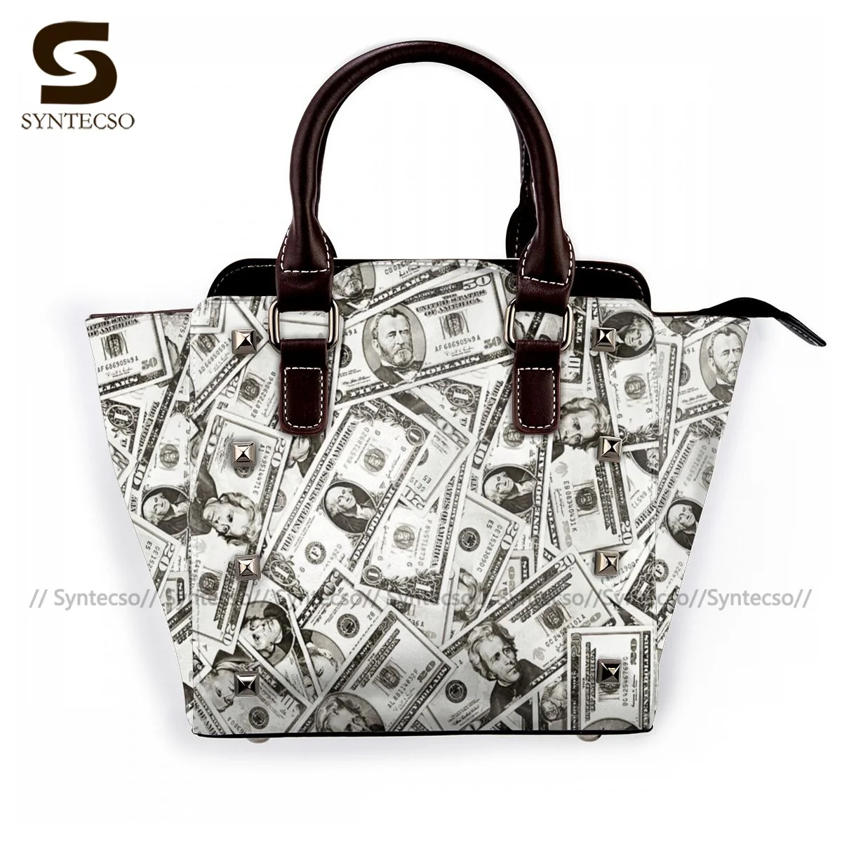 

Money Shoulder Bag Business Female Handbag Fashion Vintage Leather Bags