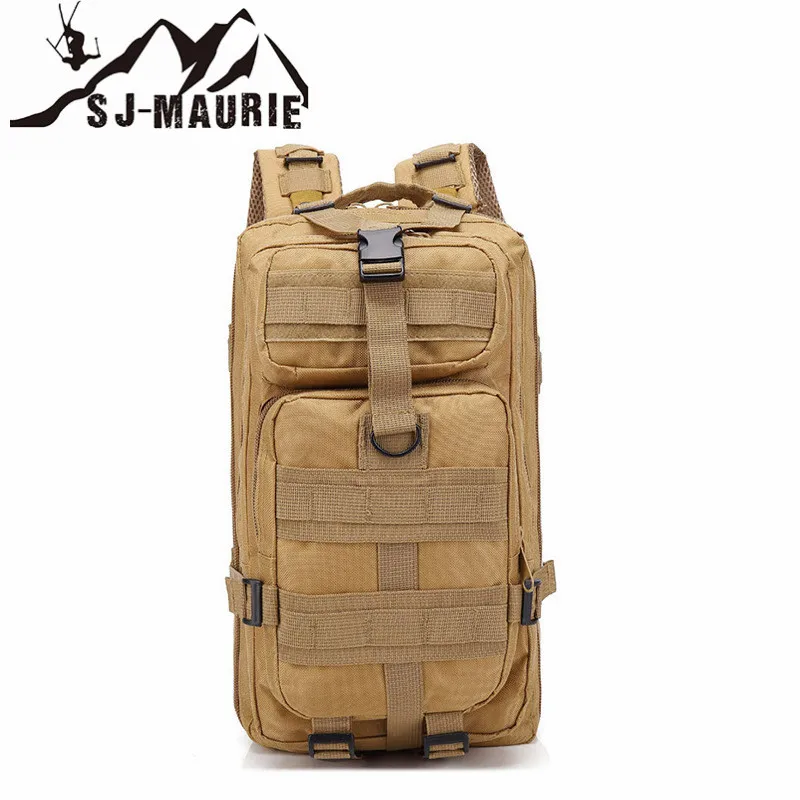 SJ-MAURIE Outdoor Hiking Camping Hunting Travel Bag Military Tactical Backpack Army Molle Waterproof 3P Small Rucksack | Спорт и