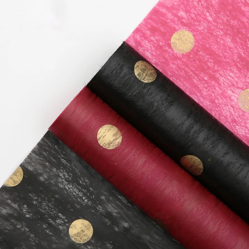 60x60 см большая круглая точечная подарочная бумага для рукоделия оберточная вина