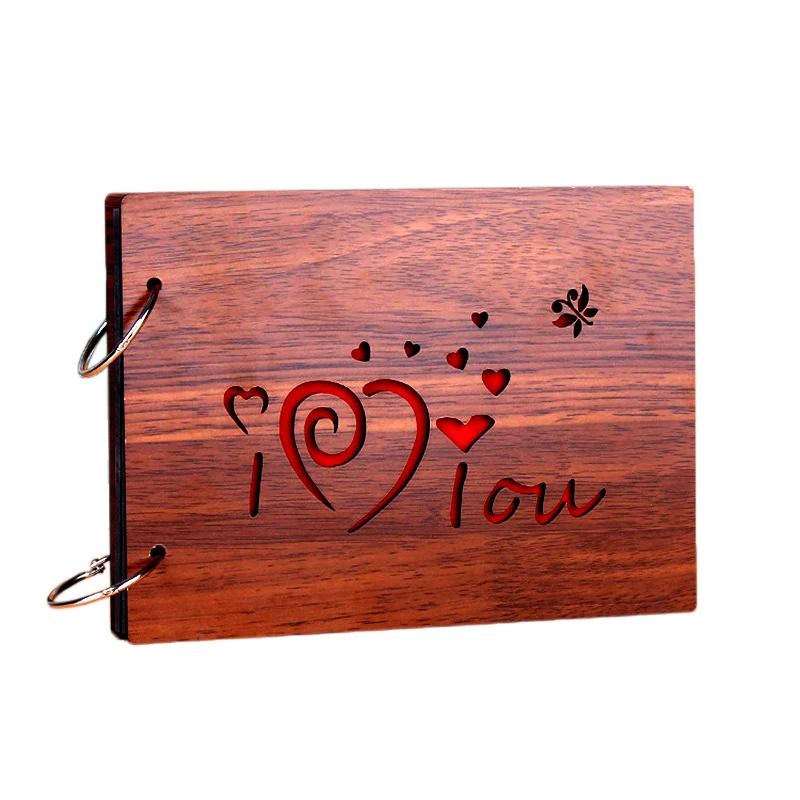 1 шт. гироборд с колесами 8 дюймов деревянный фотоальбом новая записная книжка С