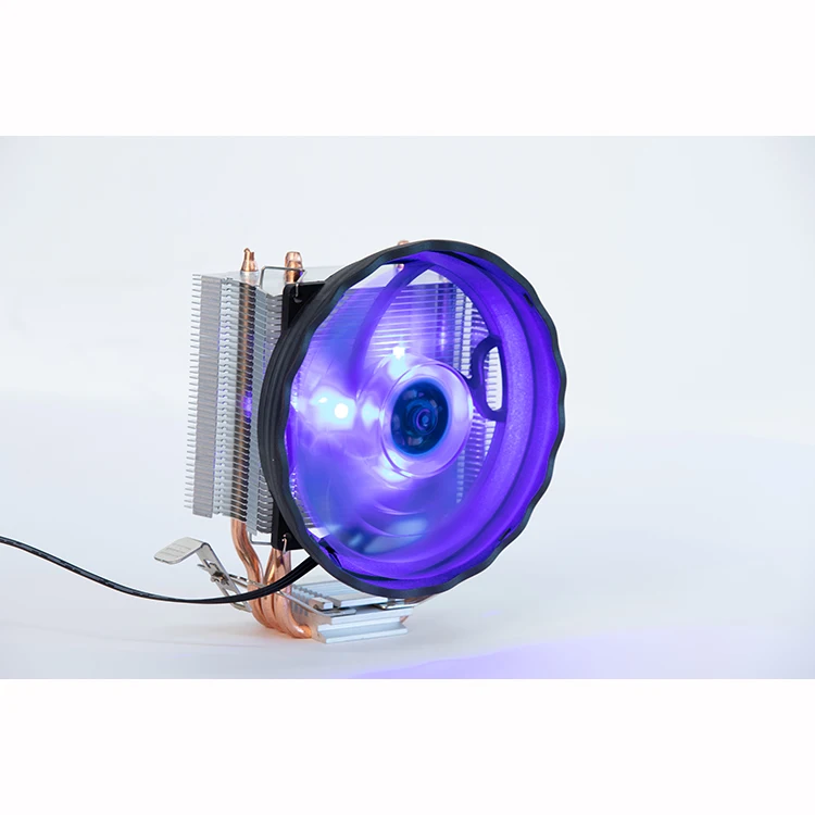 Кулер для процессора 3 тепловые трубы с RGB 4pin CPU вентилятор высокого качества CPU Охлаждение 120 мм ПК компьютер ультра тихий