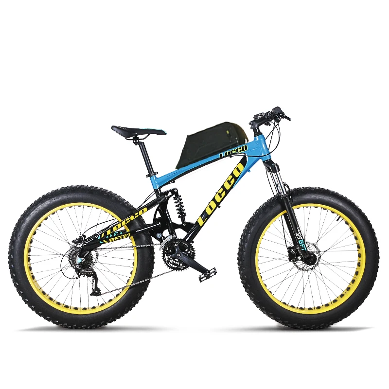 Электрический мягкий хвост 26-дюймовый Снежный велосипед 48 В/60 в фэтбайк 1500 Вт