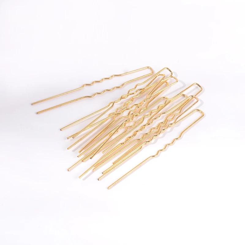 10 шт./лот Зажимы Ручной работы тонкие u-образные заколки для волос свадебной ткани