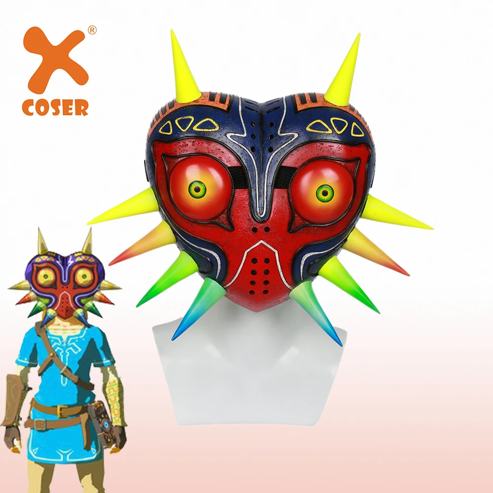 XCOSER легенда о Зельде мажора маска игра косплей маски стильные окрашенные вечерние маски реквизит для косплея аксессуары для женщин и мужчин