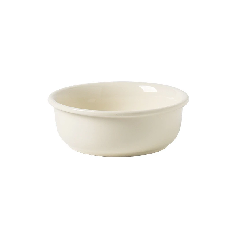 

Ceramic Cat Bowl Dog Food Bowl Drinking Bowls Protect Cervical Spine Pet Supplies Double Cat Bowls Puppy Accessories
