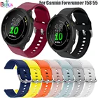 Силиконовый ремешок для наручных часов Garmin Forerunner 158 55, ремешок для наручных часов, умный Браслет для Ticwatch 2  E  Polar Unite, ремешок для наручных часов