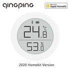 Высокоточный термометр Qingping, электронный сенсорный экран BT5.0 для умного дома с поддержкой Apple HomeKit
