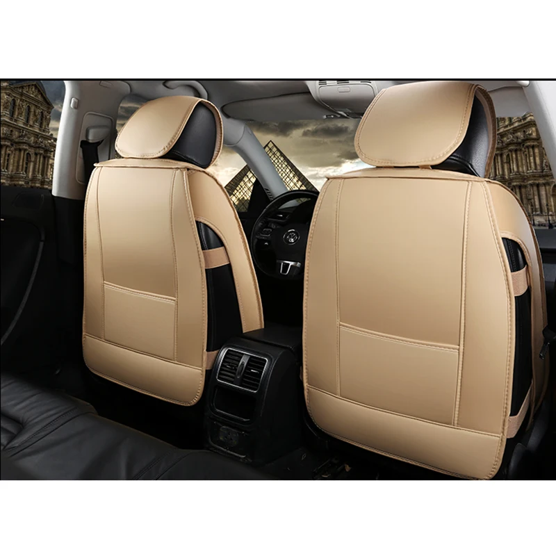 LCRTDS универсальный кожаный чехол для автомобильного сиденья honda accord 7 8 avancier city civic