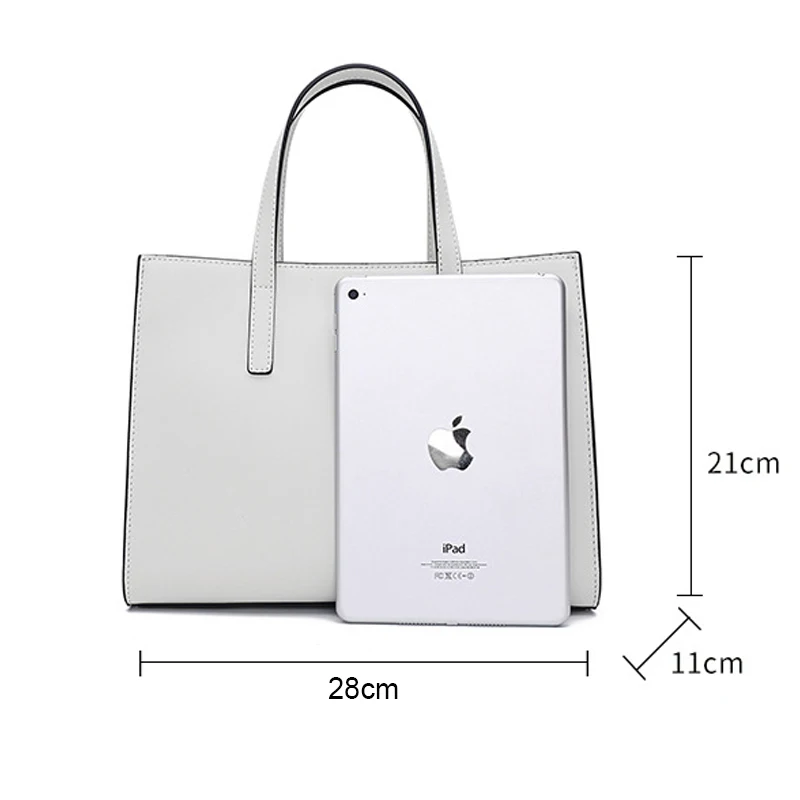

Women Shoulder Messenger Bag Luxury Leather Handbags Women Bag Casual Tote Bag ladies Crossbody Bags Simple Business hand bags