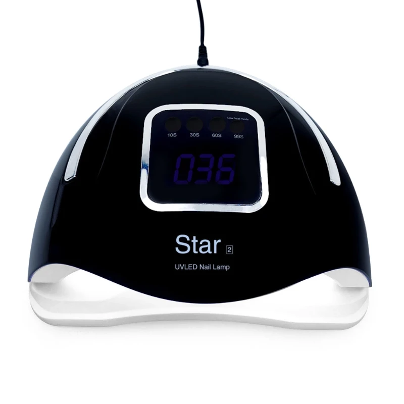 

72W Nail Lamp UV LED Nails Dryer Gel Polish Curing LCD Light Manicure Machine