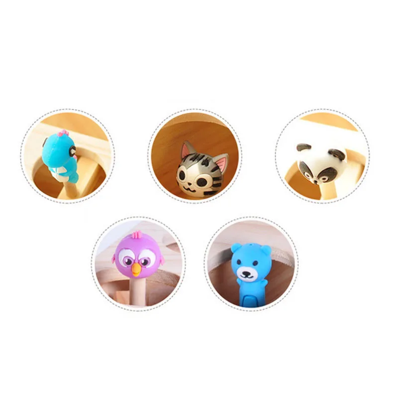 Забавные игрушки-пазлы для кошек твердый деревянный брусок игра-крот