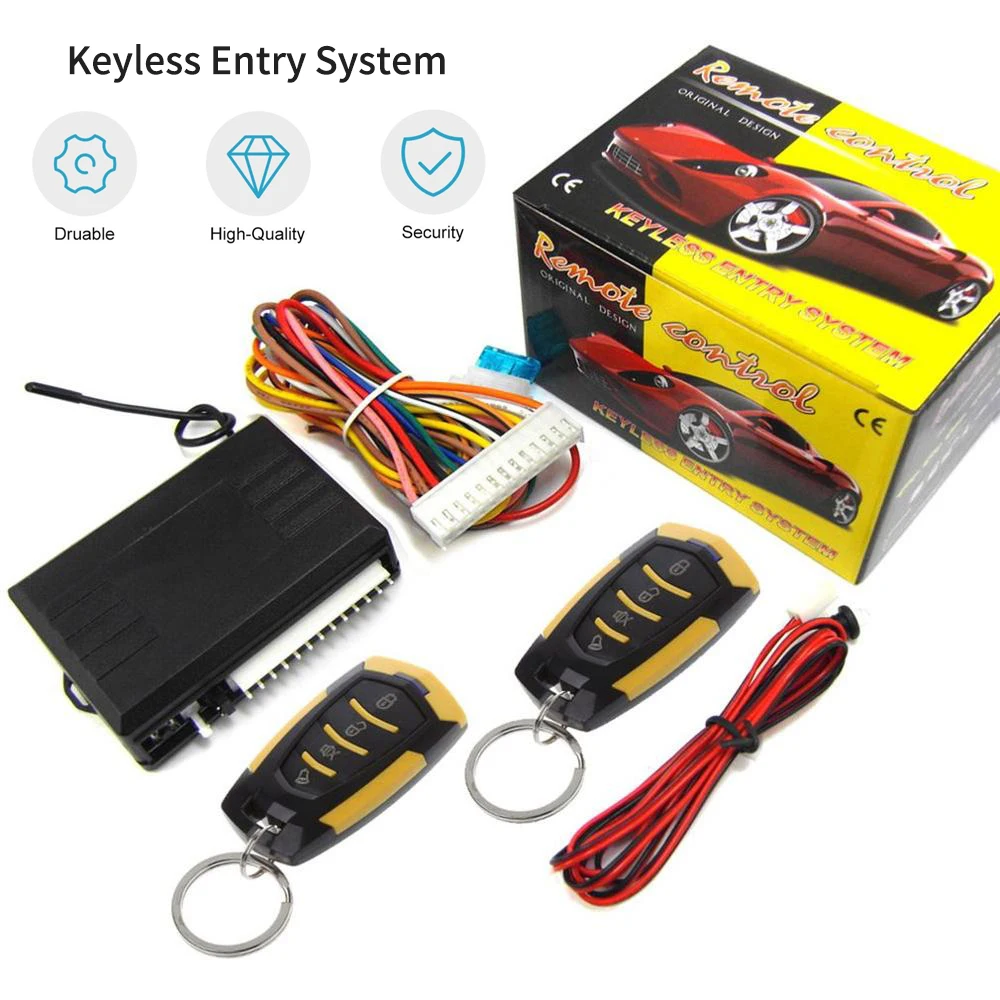 

Newest M616-8118 Car Remote Control Central Lock Alarm Device with Motor System