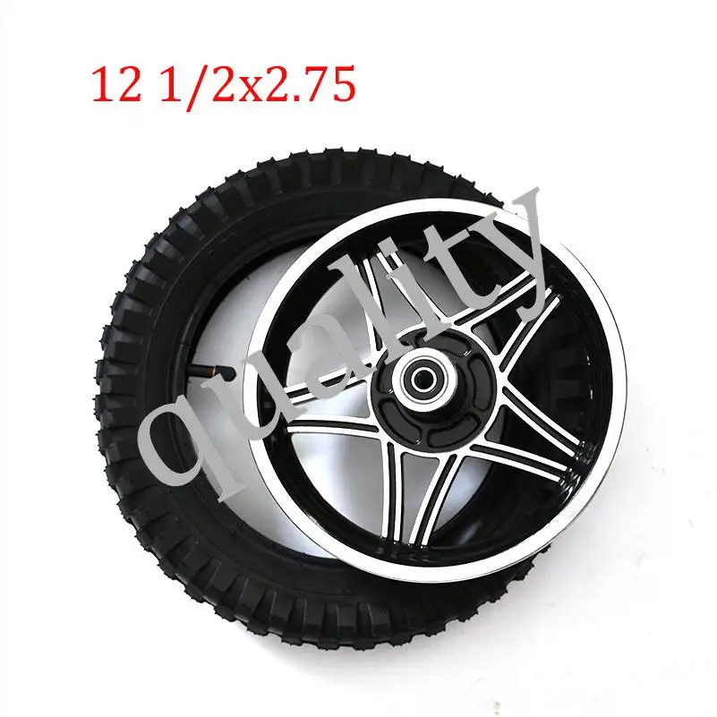

12 1/2x2,75 внутренняя трубка шины внешняя шина с Hub 12,5*2.75 Алюминиевый обод для многих газовых электрических скутеров e-Bike ступицы запчасти