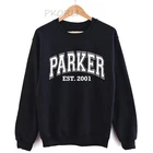 Пуловер Tom Holland Parker, свитшот для мужчин и женщин, толстовки, женское хлопковое пальто, уличная одежда в стиле Харадзюку Y2K