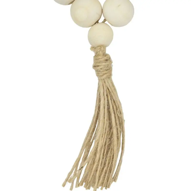 4 шт./компл. из деревянных бусин цветочная гирлянда с Ленточки загородный