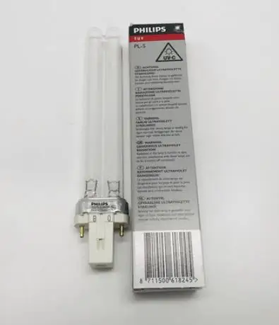 PH TUV 9W PL-S 9W/2P ultraviolet lamp UVC water air UV disinfection purification 253.7nm 254nm tube germicidal UV-C lights | Освещение
