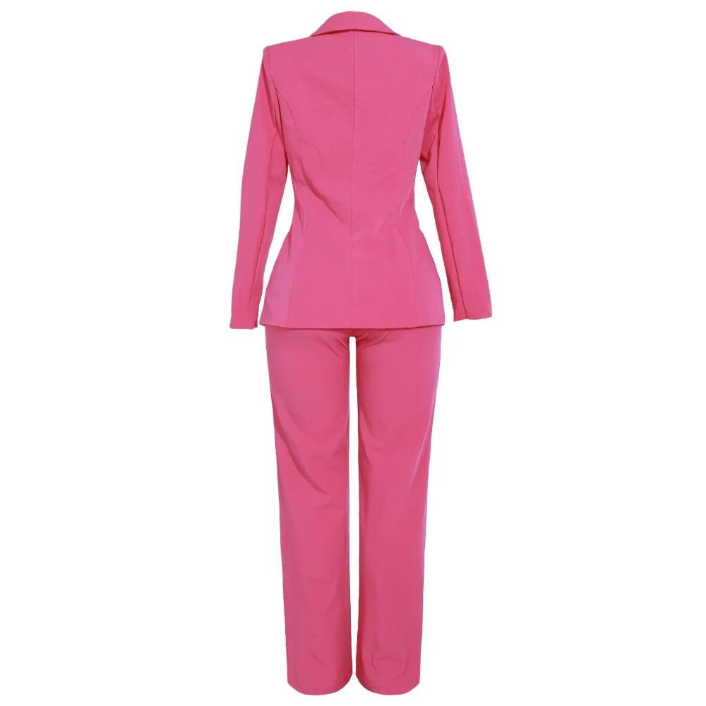Женский деловой костюм Missord из двух предметов пикантный Блейзер и брюки