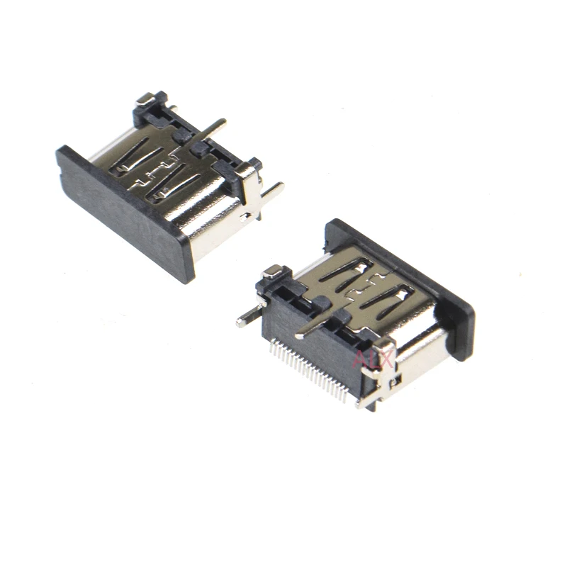 5 шт. HDMI гнездовой разъем/штекер 19PIN 19 P вертикальный SMT SMD 180 градусов hd - купить по