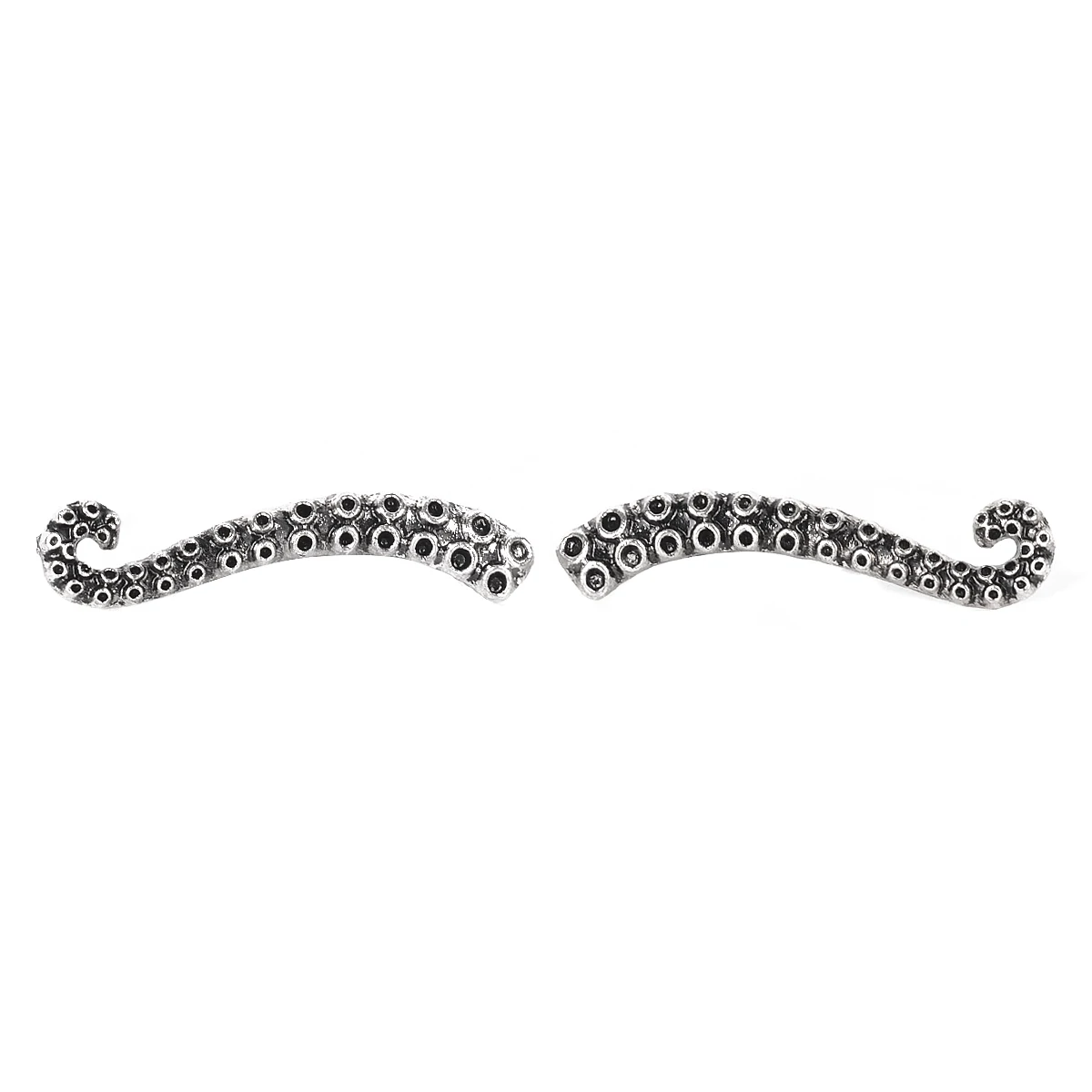 Antique Octopus Stud Earring Punk Exaggerated Ocean Sea Tentacle Sweep Climber Ear Piercing Jewelry | Украшения и аксессуары