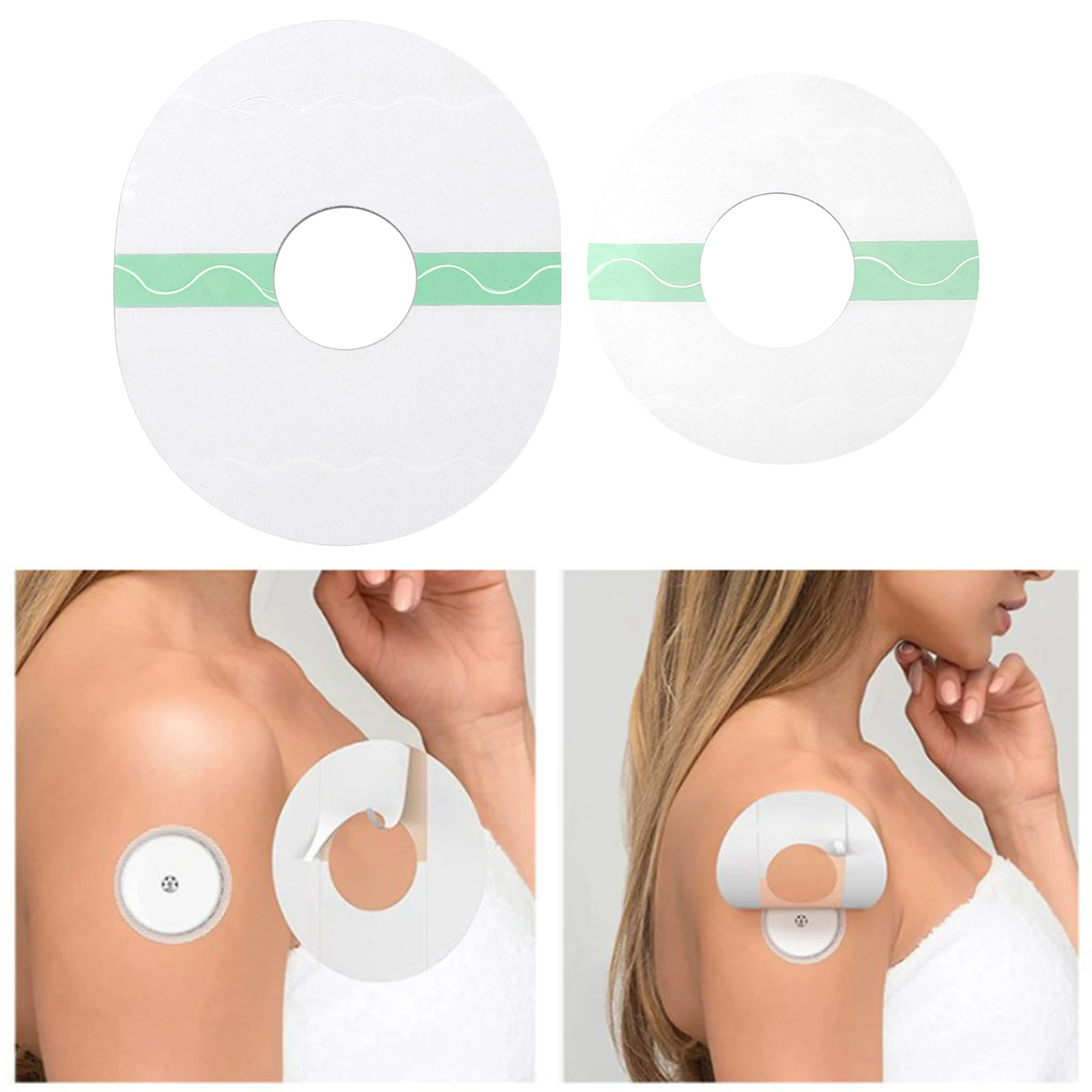 

25 шт., прозрачные водонепроницаемые наклейки для душа