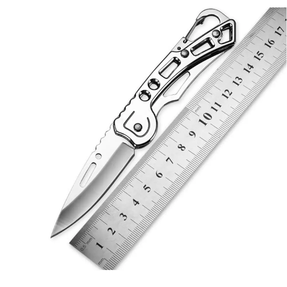 Promithi Многофункциональный складной нож из нержавеющей стали для кемпинга